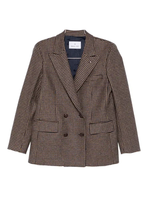 Manuel Ritz houndstooth blazer