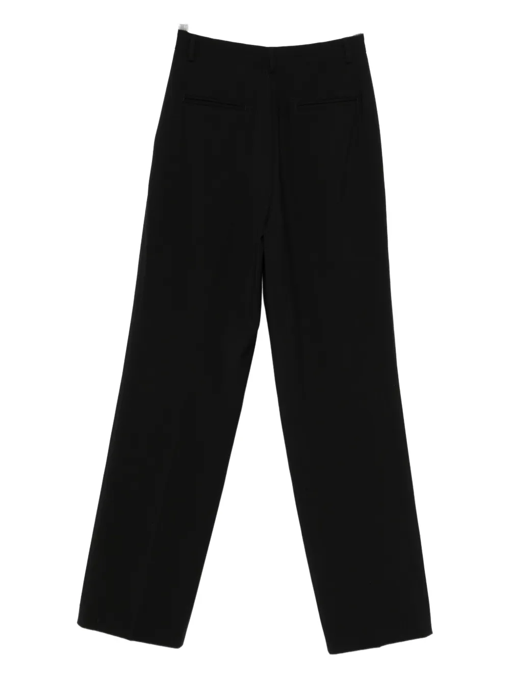 Manuel Ritz double-pleat wool trousers - Zwart