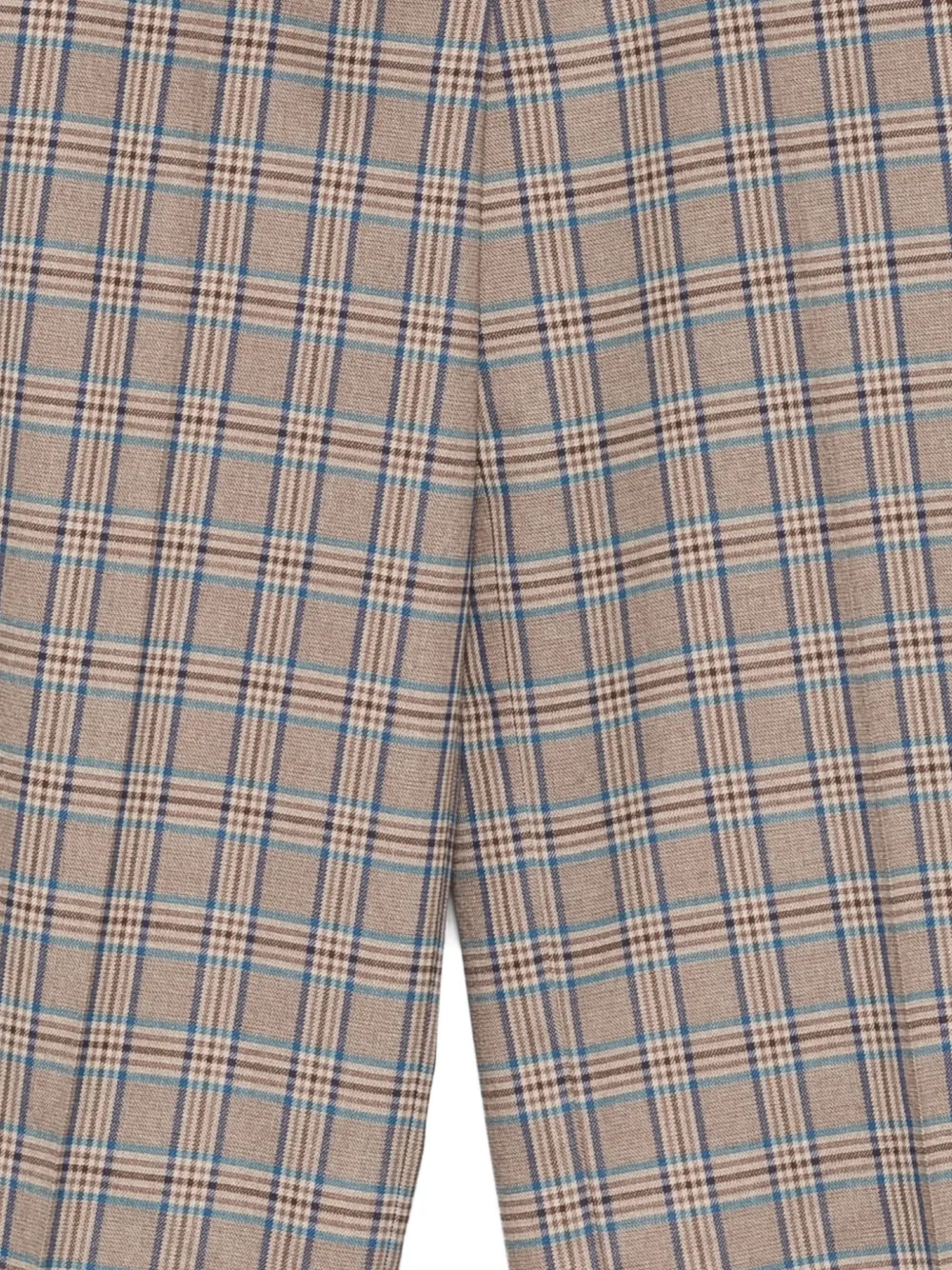 Manuel Ritz Geruite broek Bruin