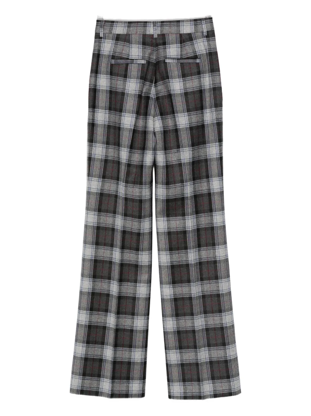 Manuel Ritz Prince of Wales-check trousers - Grijs
