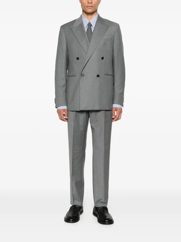 Manuel Ritz フランネル パンツ | グレー | FARFETCH JP