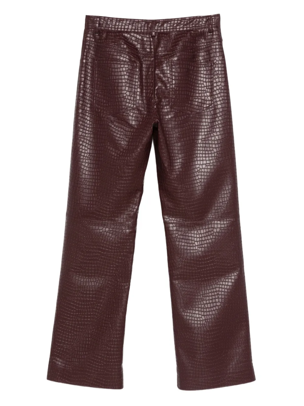 Manuel Ritz Broek van imitatieleer Rood