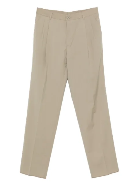 Manuel Ritz wool blend straight-leg trousers