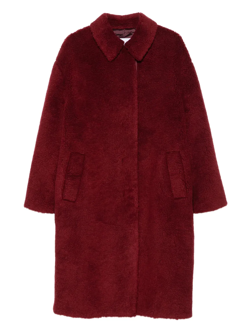 Manuel Ritz abrigo Teddy Over | rojo | Image 1