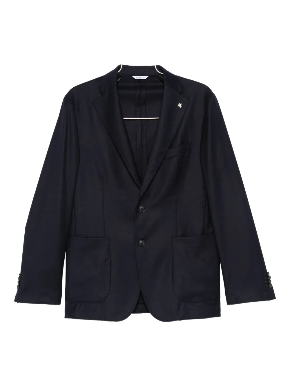 Manuel Ritz Wool Blazer In Black