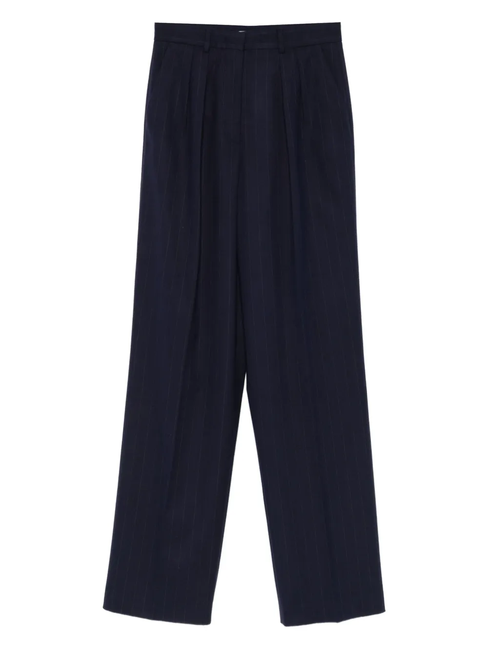 Manuel Ritz pinstriped trousers | Blue | Image 1