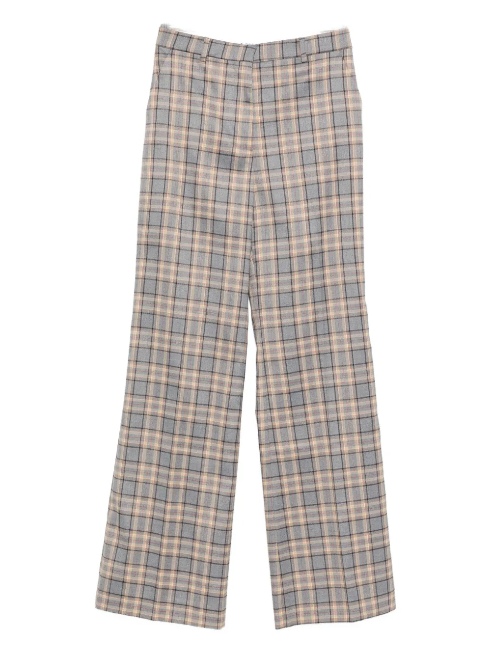 Manuel Ritz check-pattern trousers | Grey | Image 1