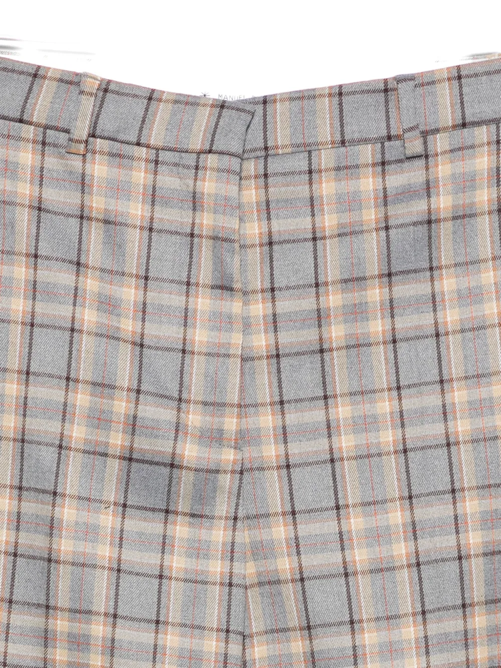 Manuel Ritz Check-pattern Trousers In Multi