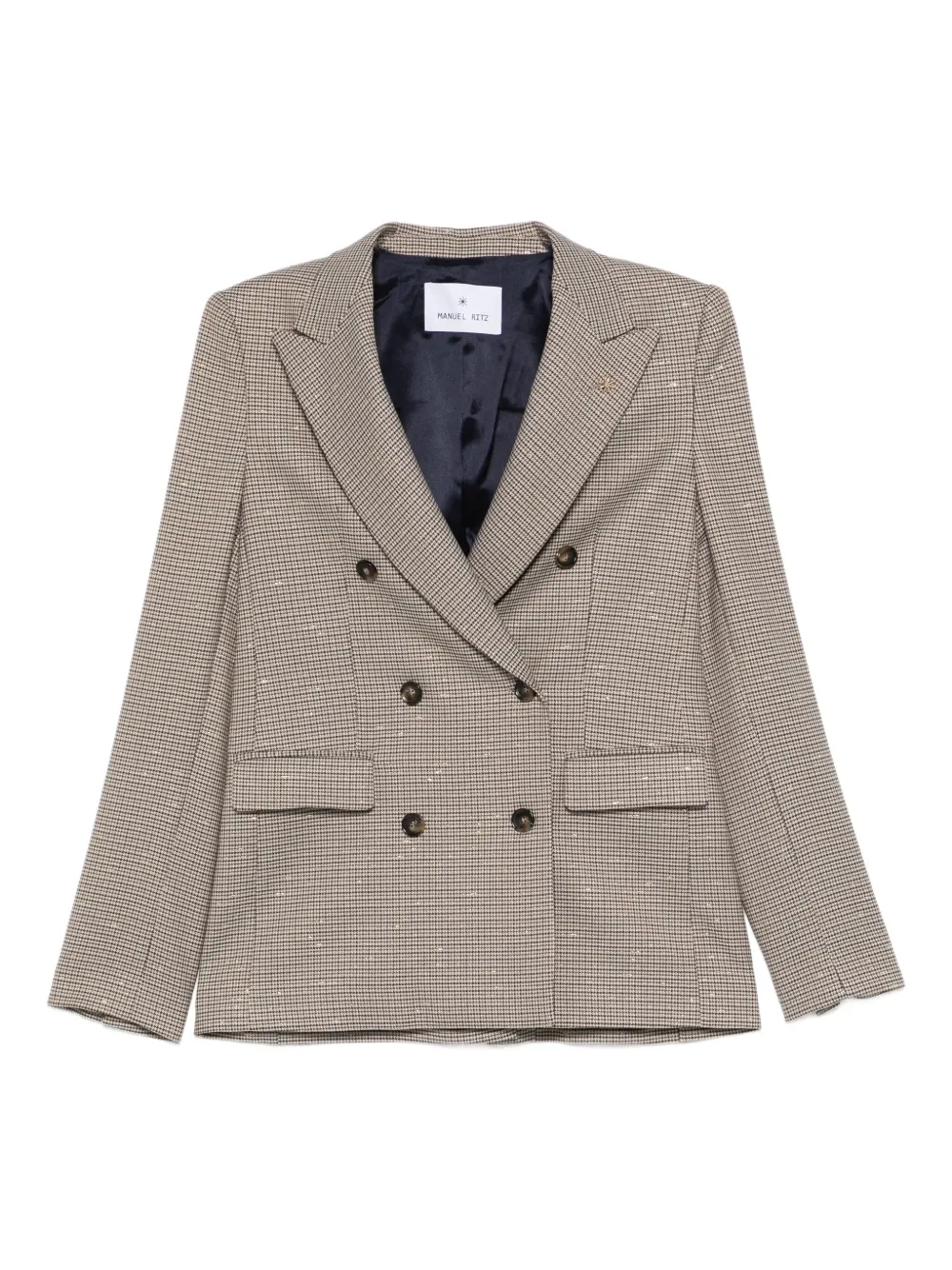Manuel Ritz blazer con doble botonadura | marrón | Image 1
