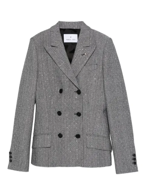 Manuel Ritz chevron blazer