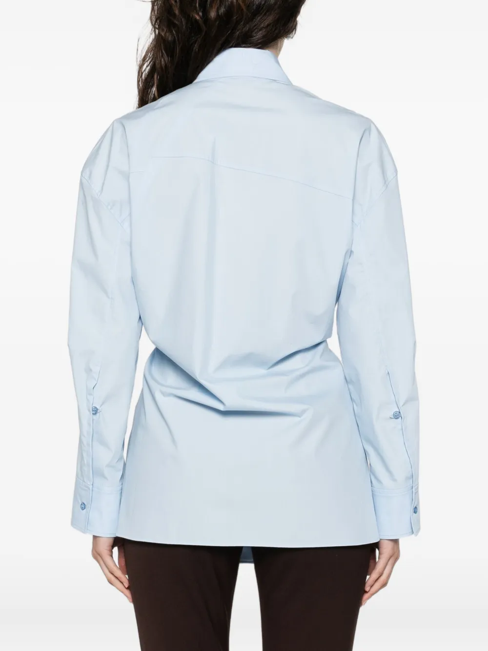 Manuel Ritz Katoenen blouse Blauw