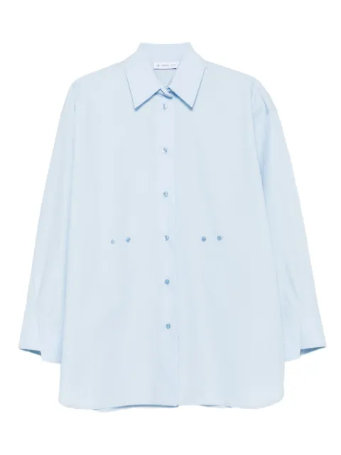 Manuel Ritz camisa de popelina con botones