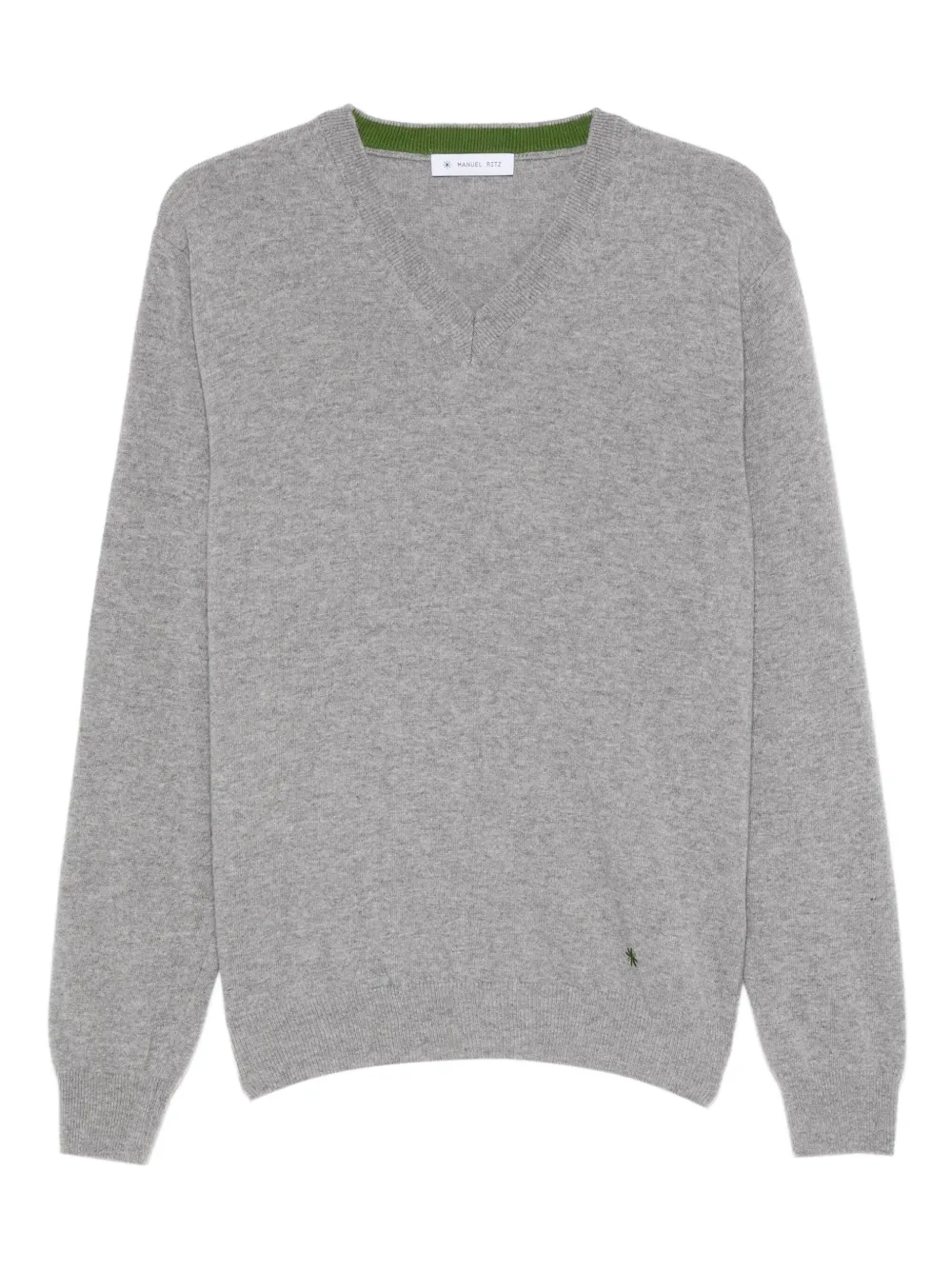 Manuel Ritz V-neck sweater | Grey | Image 1