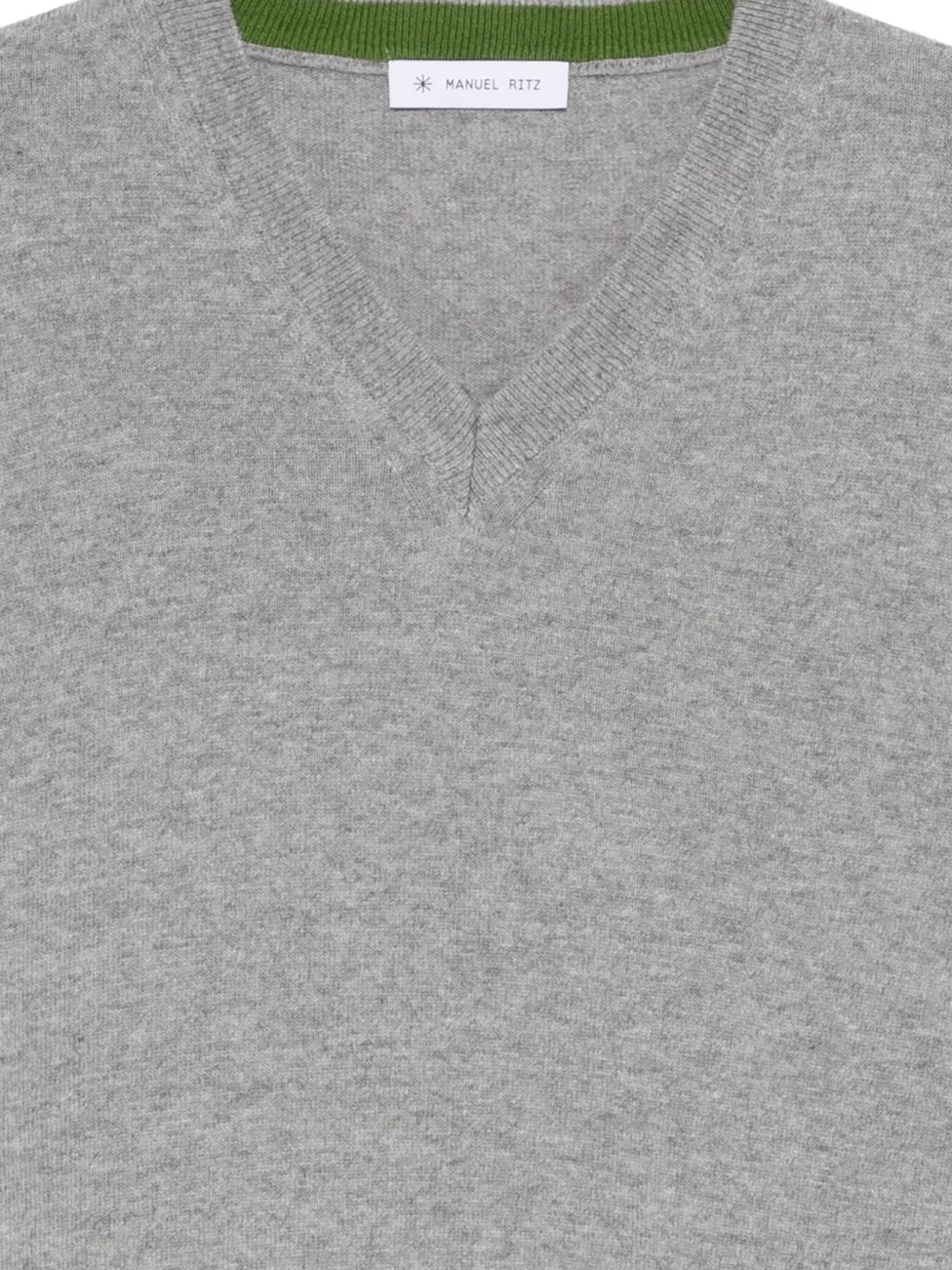 Manuel Ritz Trui met V-hals Grijs