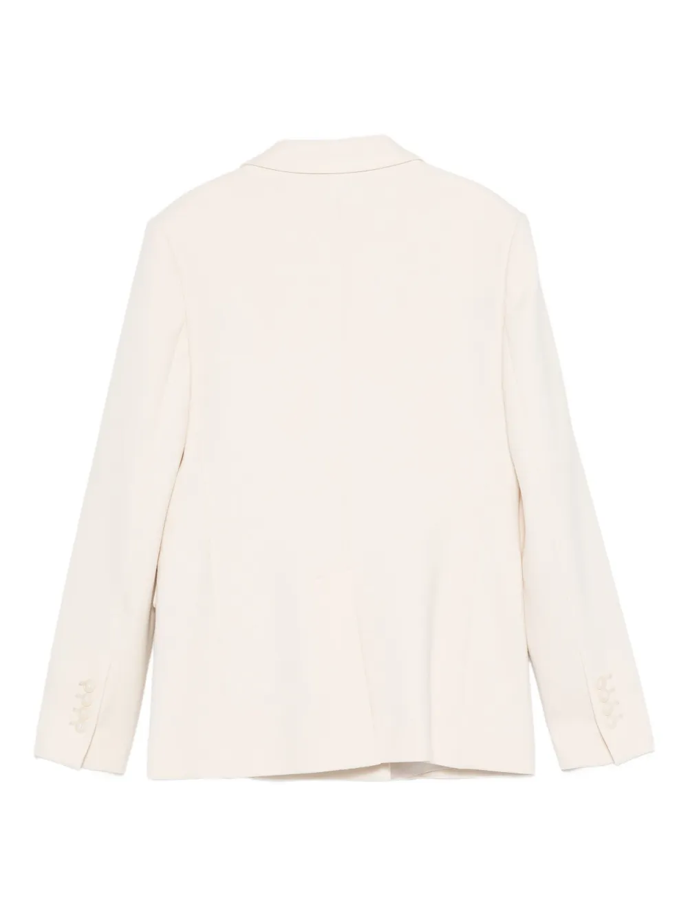 Manuel Ritz Double-breasted Blazer In Neutral
