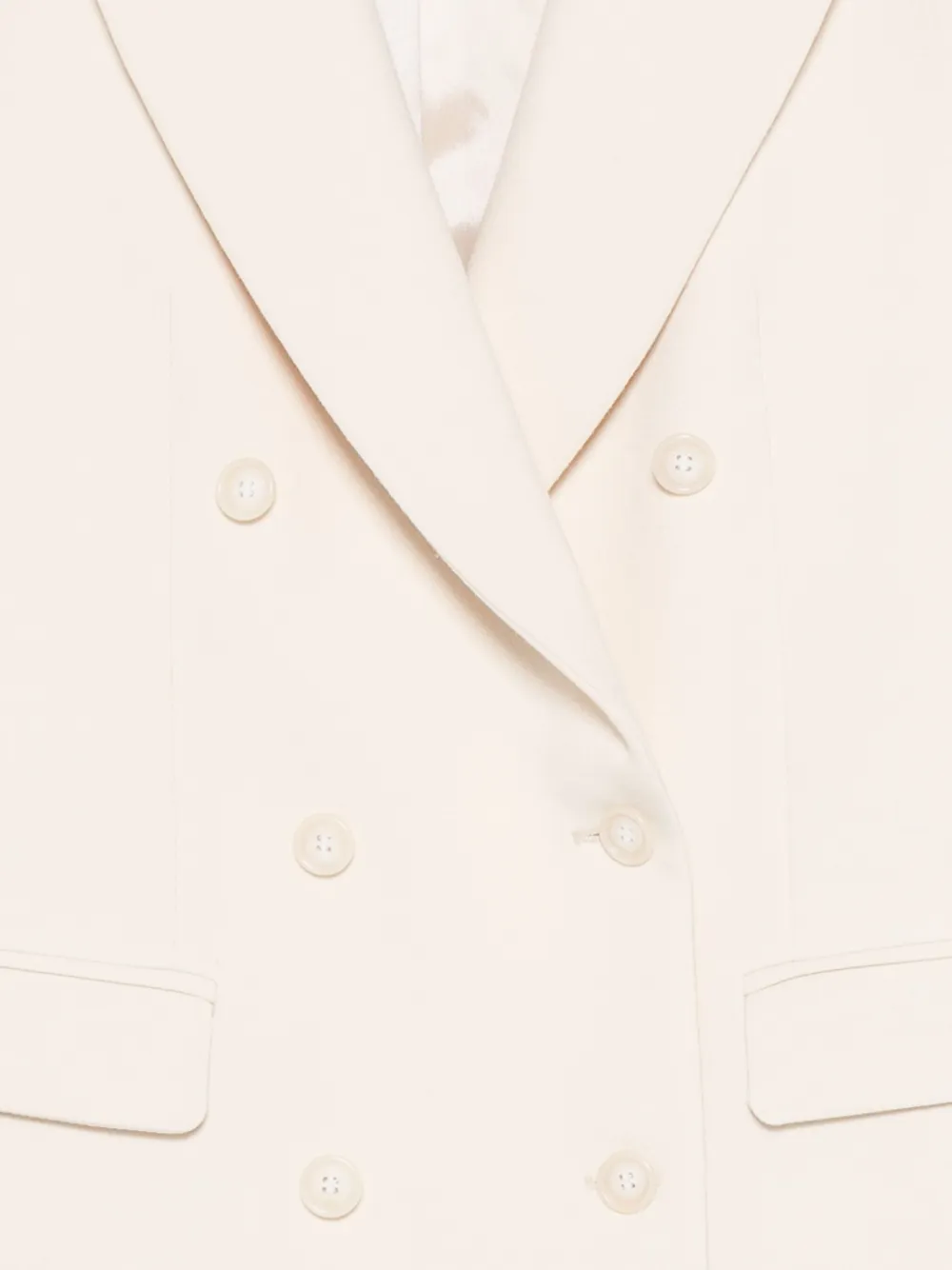 Manuel Ritz Double-breasted Blazer In Neutral