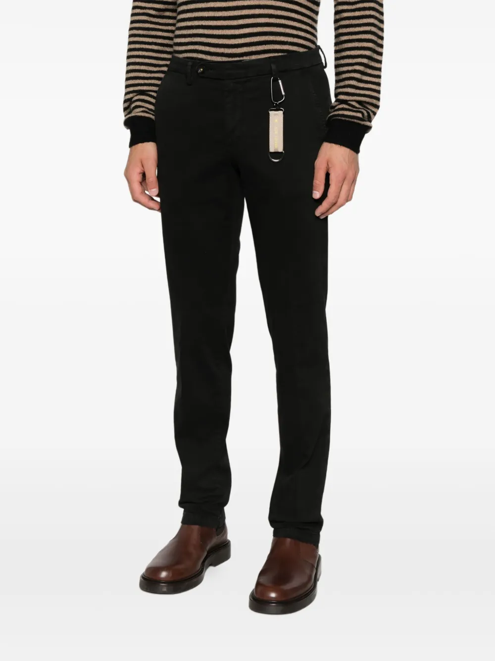 Manuel Ritz Twill broek Zwart