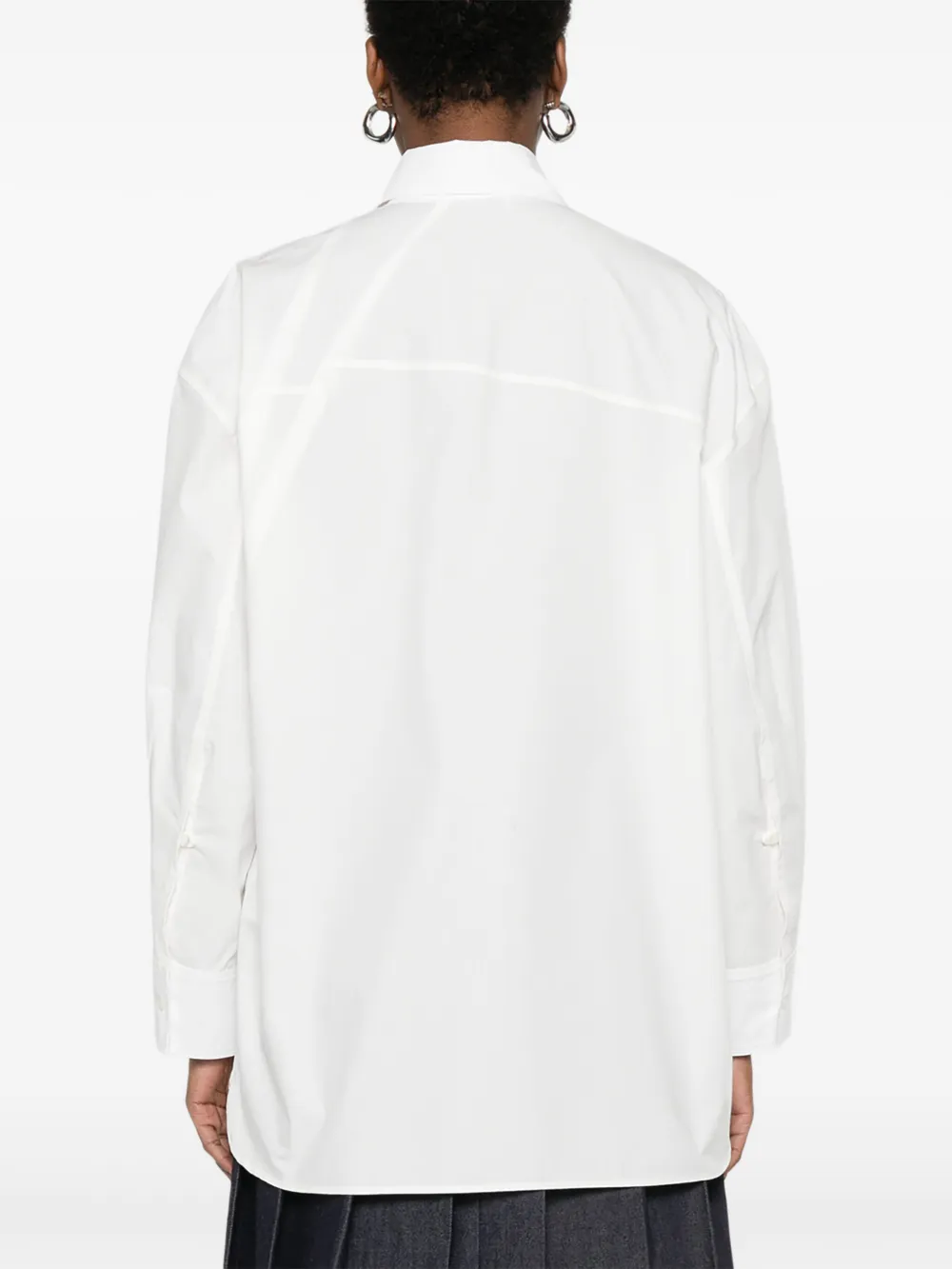 Manuel Ritz Katoenen blouse Wit