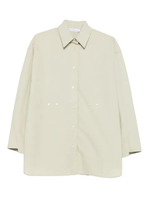 Manuel Ritz camisa de popelina con botones