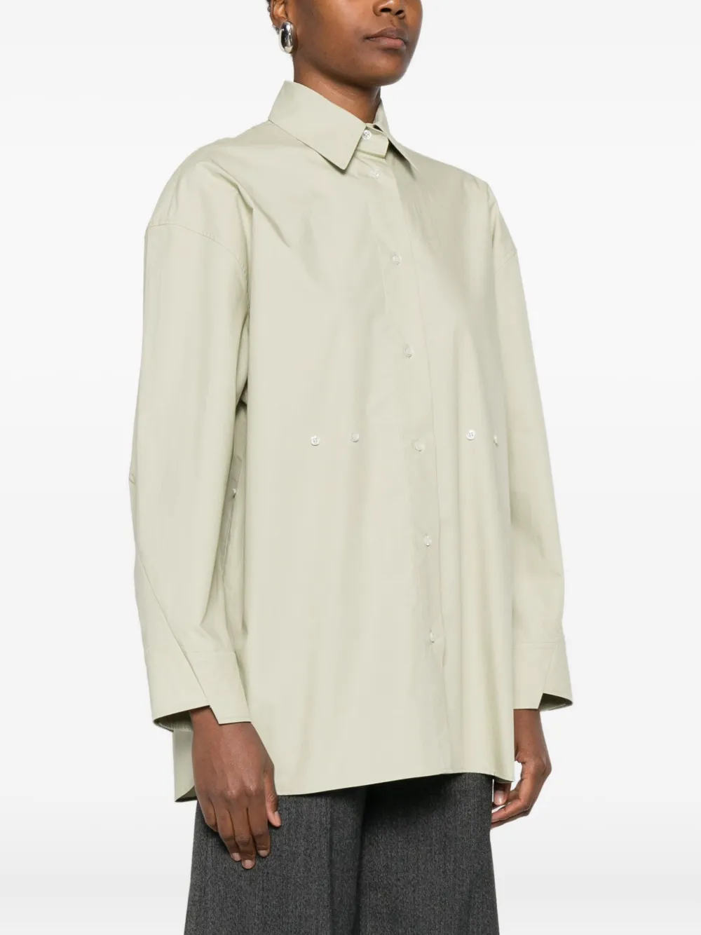 Manuel Ritz Katoenen blouse Groen