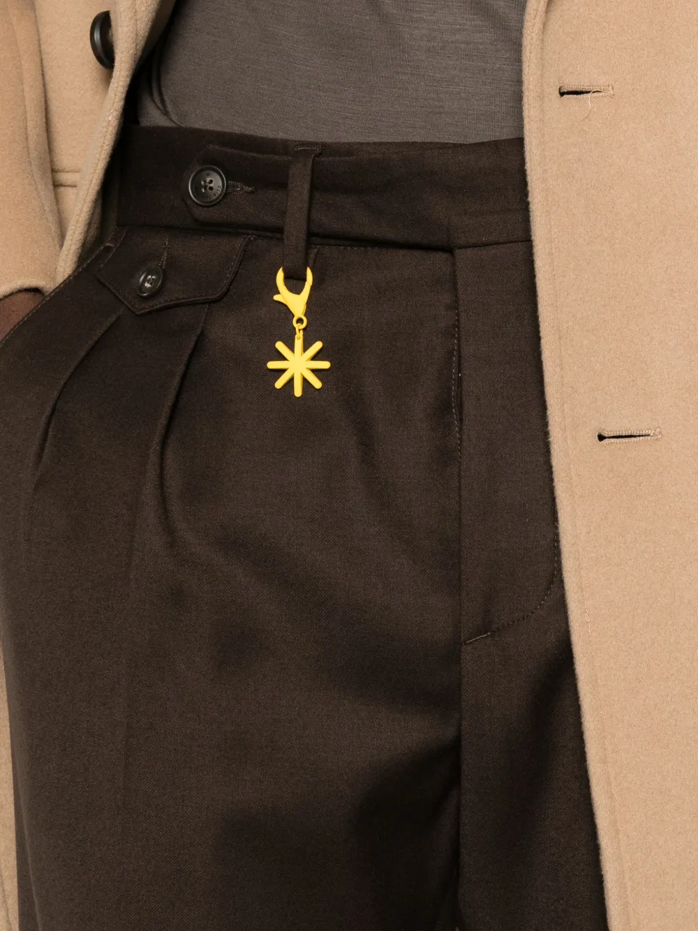 Manuel Ritz Double-pleat Trousers In Black