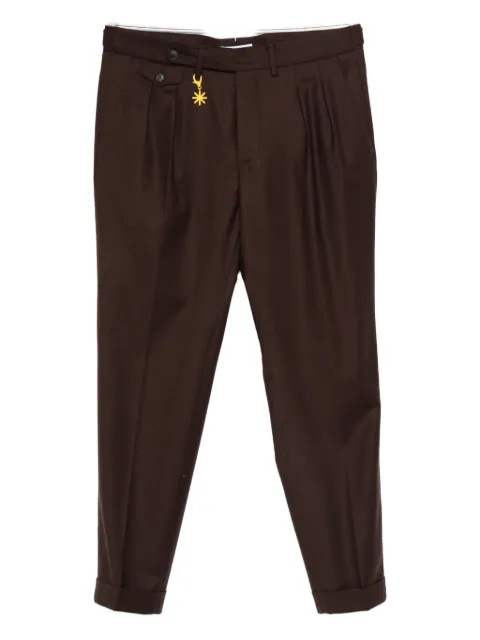 Manuel Ritz double-pleat trousers