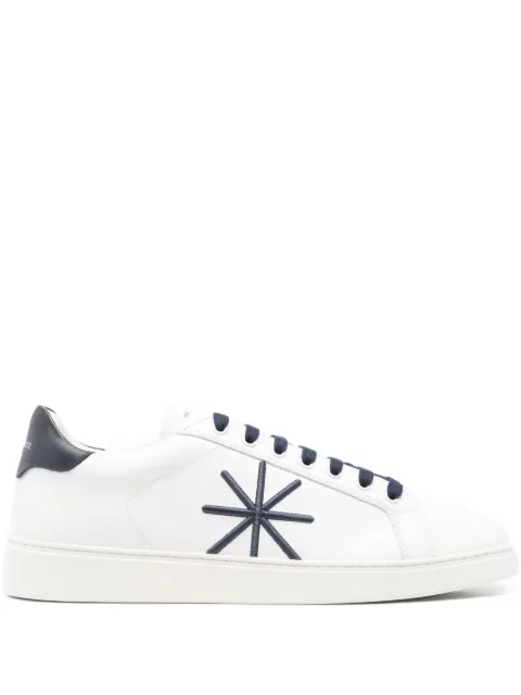 Manuel Ritz star-appliqué leather sneakers