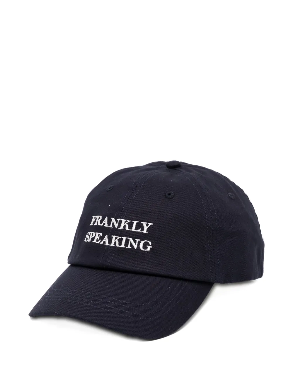 Officine Generale Logo-embroidered Cap In Blue