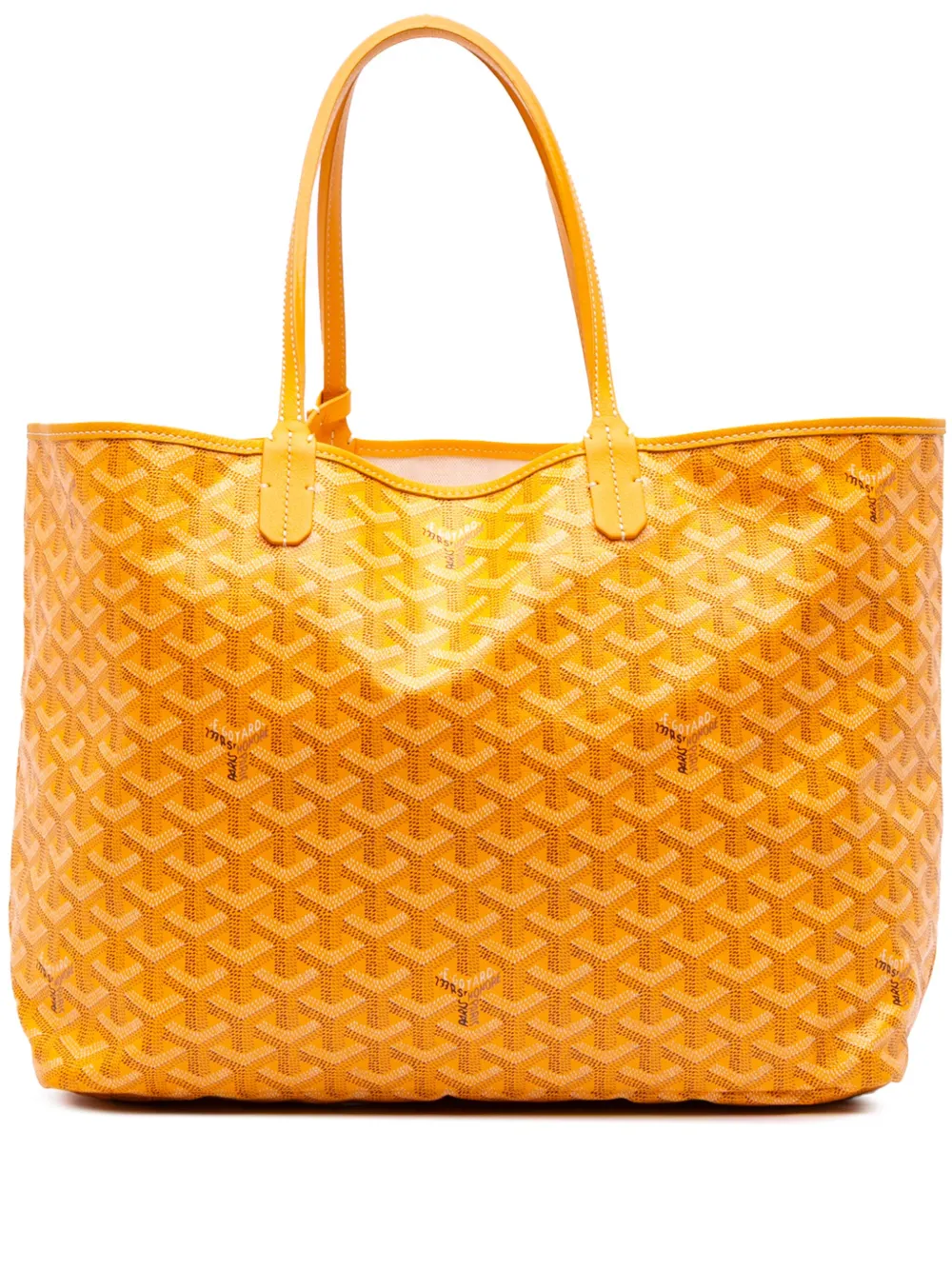 Goyard Pre-Owned 2017 Goyardine Saint Louis PM tote bag | Yellow | Image 1