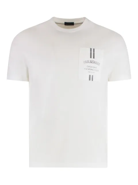 Paul & Shark crew-neck pocket T-shirt