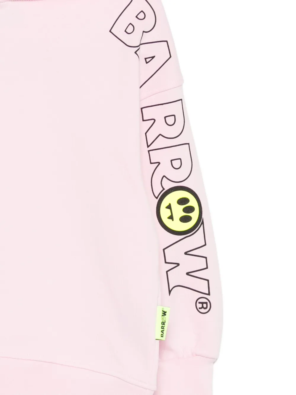 Barrow kids Hoodie met logoprint Roze