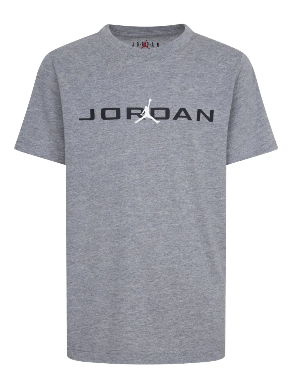 Jordan Kids logo-print T-shirt | Grey | Image 1