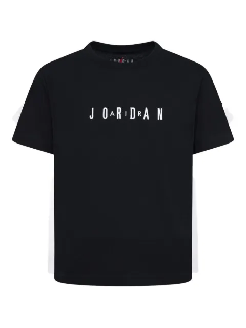 Jordan Kids logo-embroidered T-shirt
