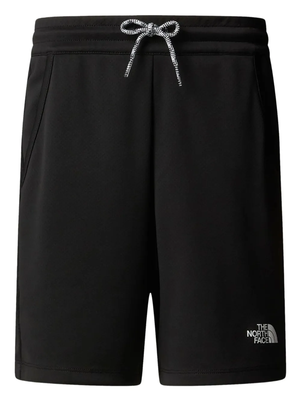 The North Face Kids logo-print shorts - ブラック The North Face Kids logo-print shorts - ブラック
