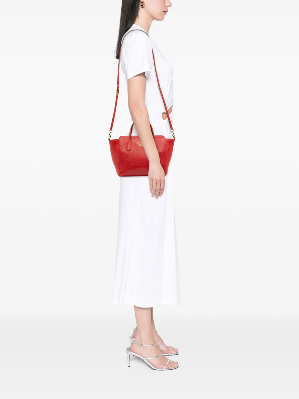 Gucci Pre-Owned 2016-2025 Mini Leather Swing satchel | Pre-Owned | Image 2
