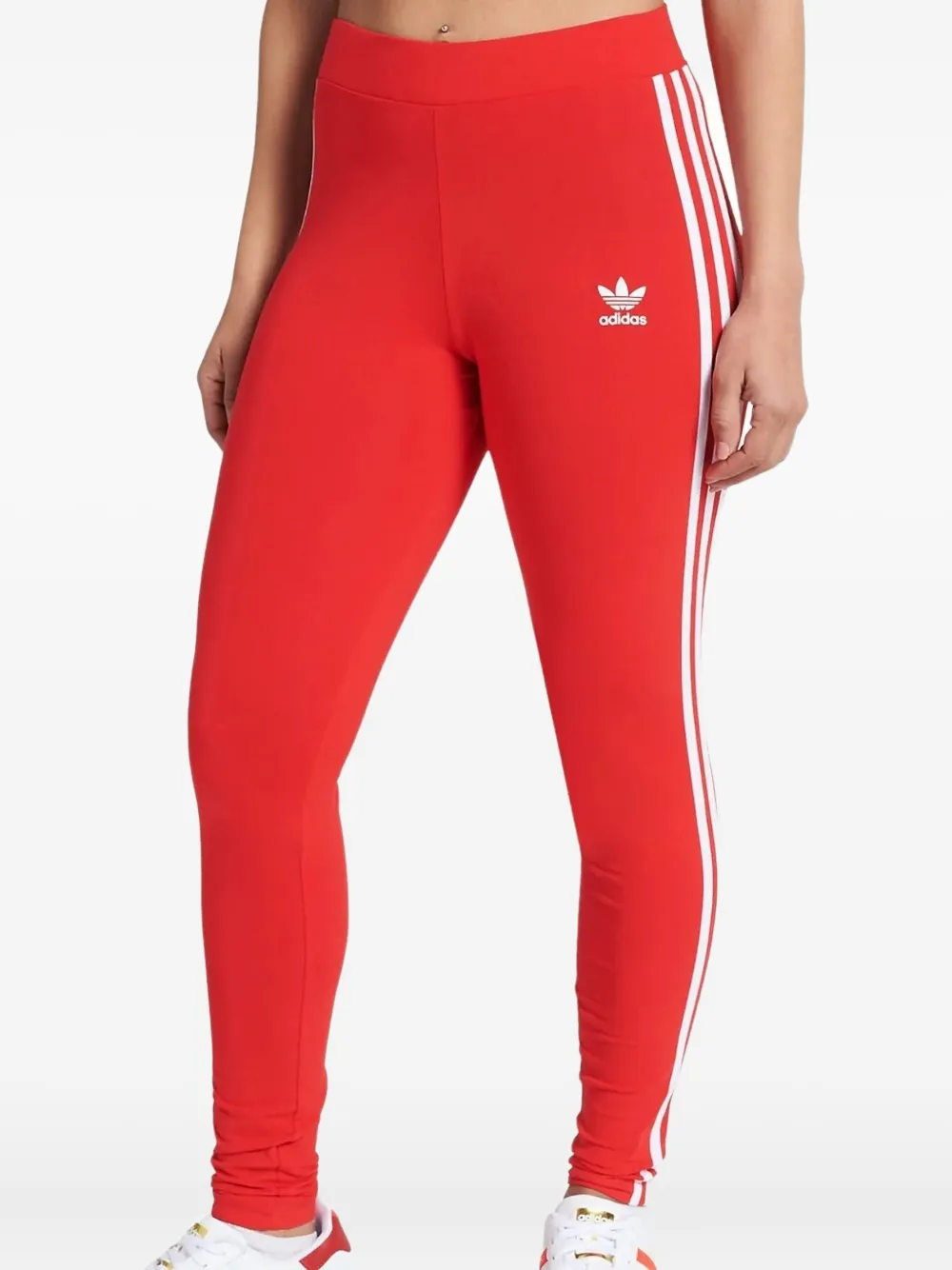 adidas 3-Stripes leggings | Red | Image 1