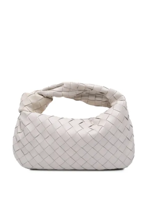 Bottega Veneta Pre-Owned شنطة هلالية 'جودي' صغيرة جلد لين بتصميم إنترشياتو 2012-2025