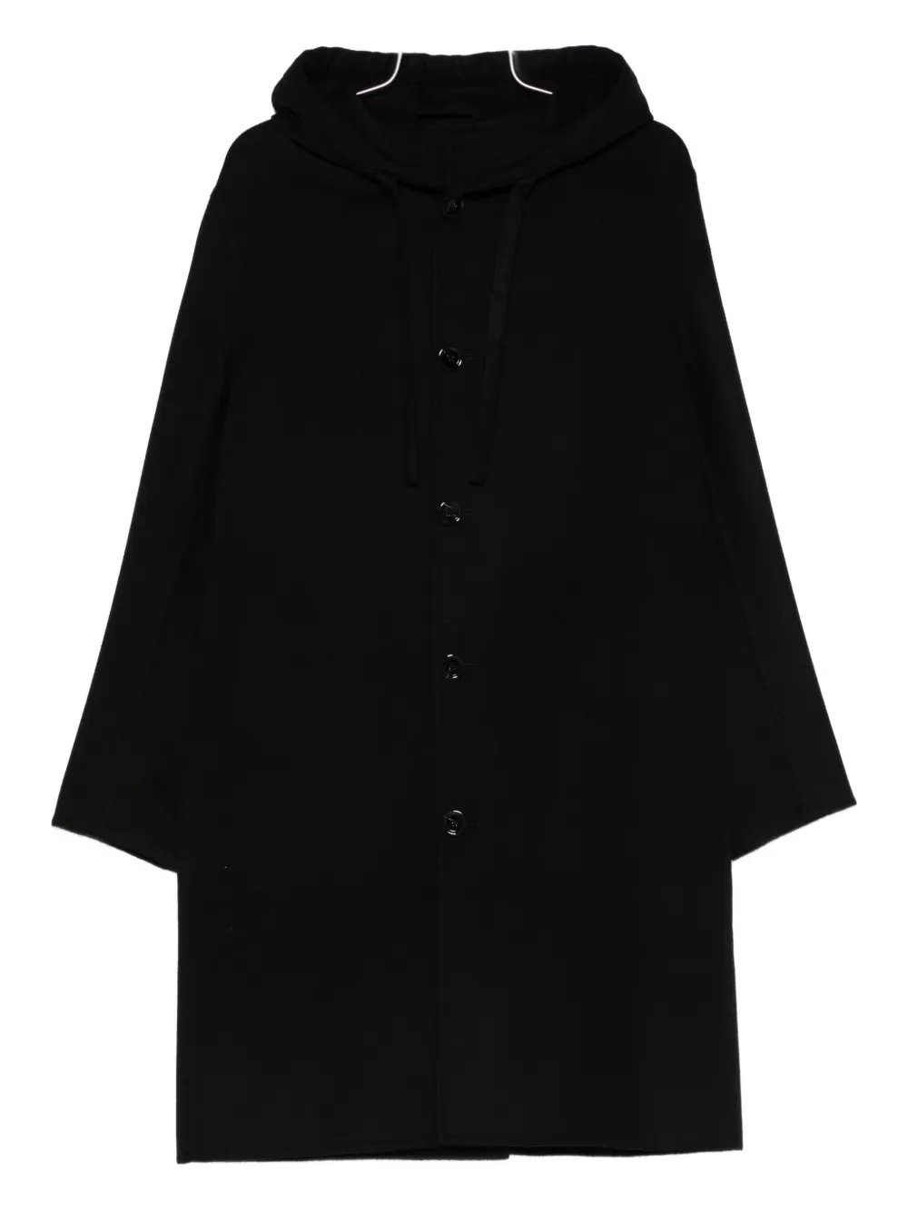Lardini single-breasted coat | Black | Image 1