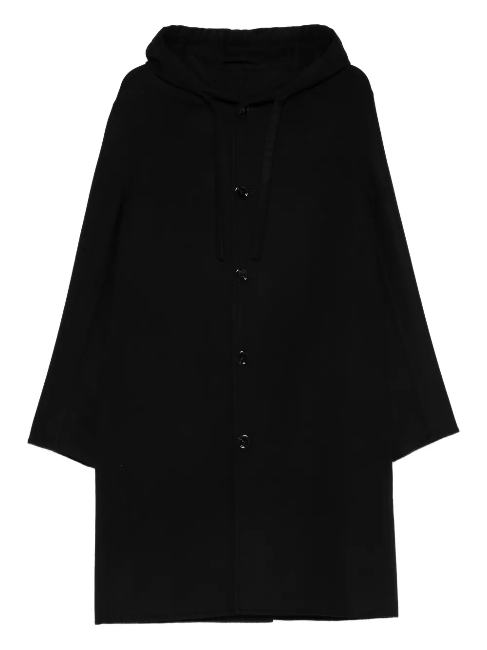 Lardini abrigo con botones | negro | Image 1