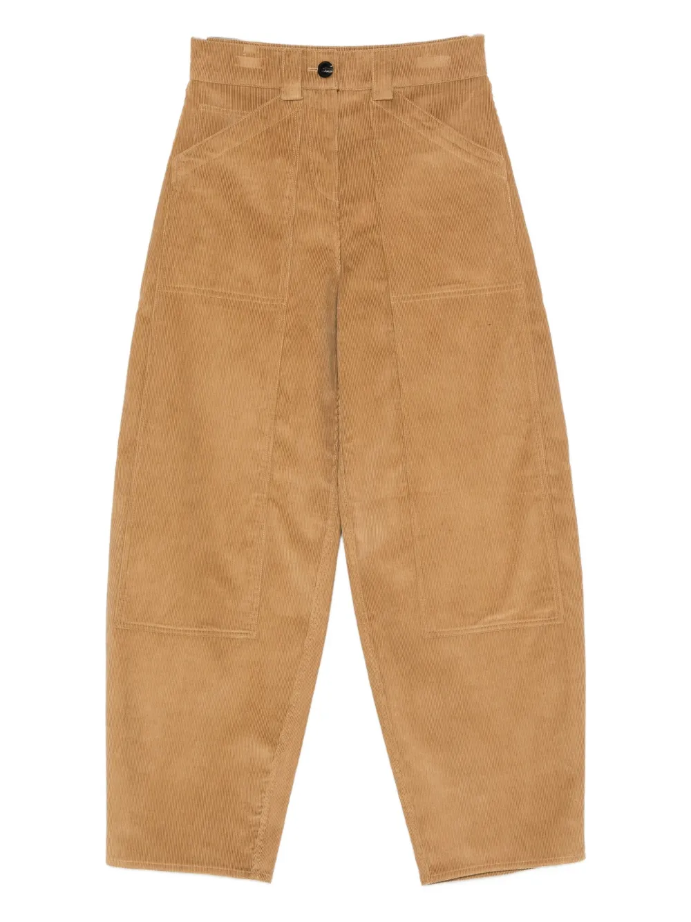 Co patch-pocket pants - Marrone