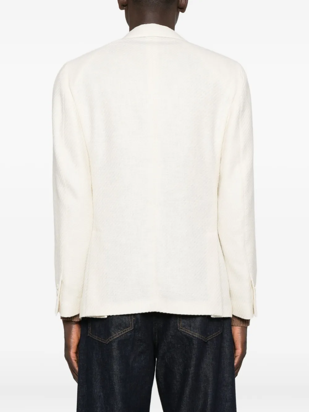 Lardini Single-breasted Blazer In Gold