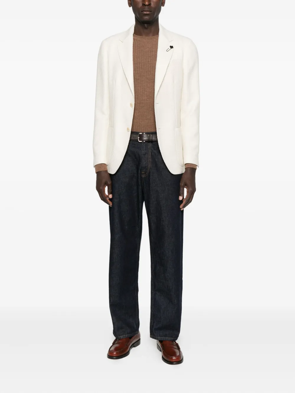 Lardini single-breasted blazer | Suit & Dinner Jackets | Image 2