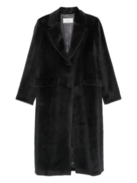 Peserico notched-lapel buttoned coat