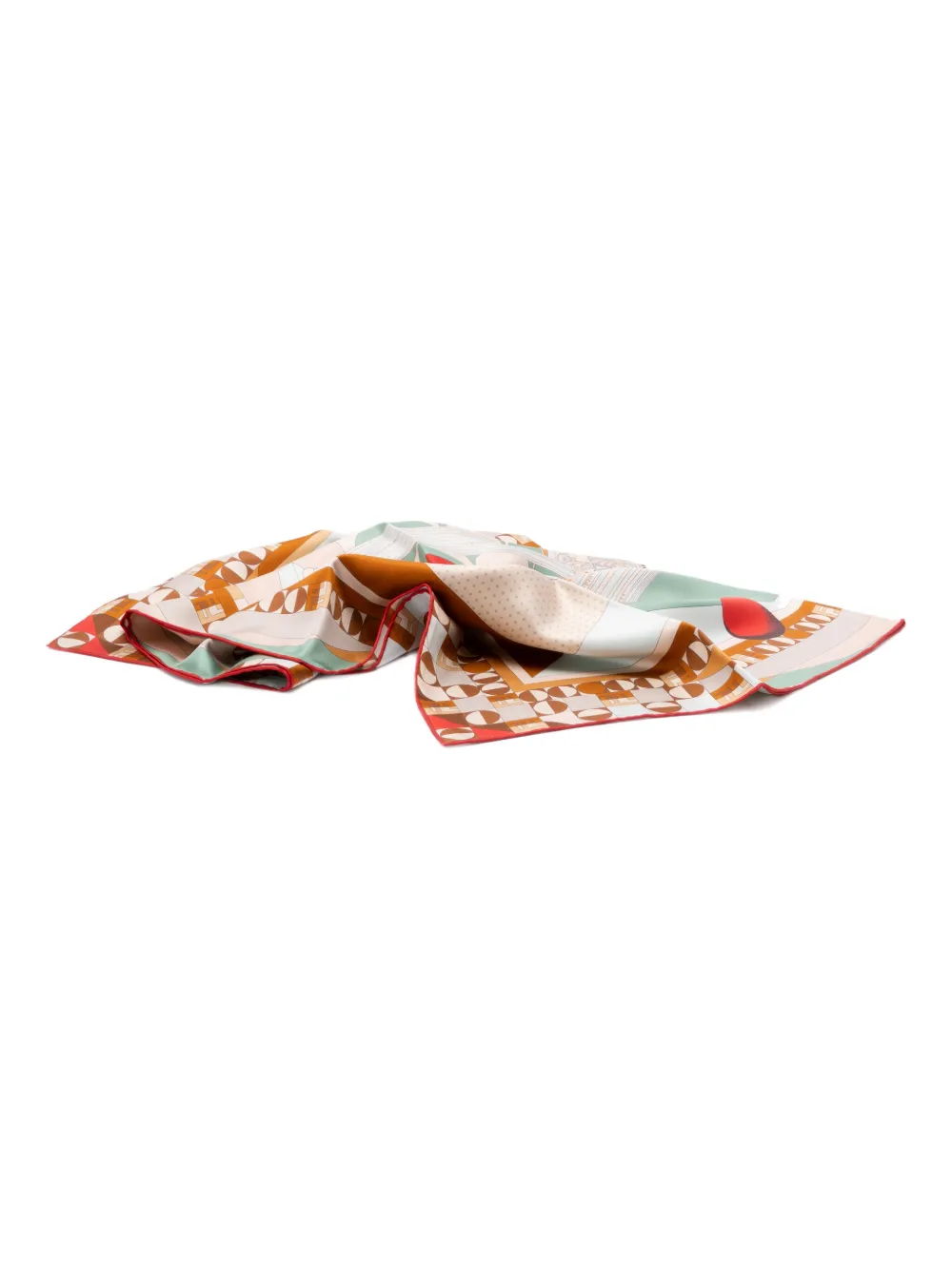 Fendi Foulard Silk Scarf In Multi