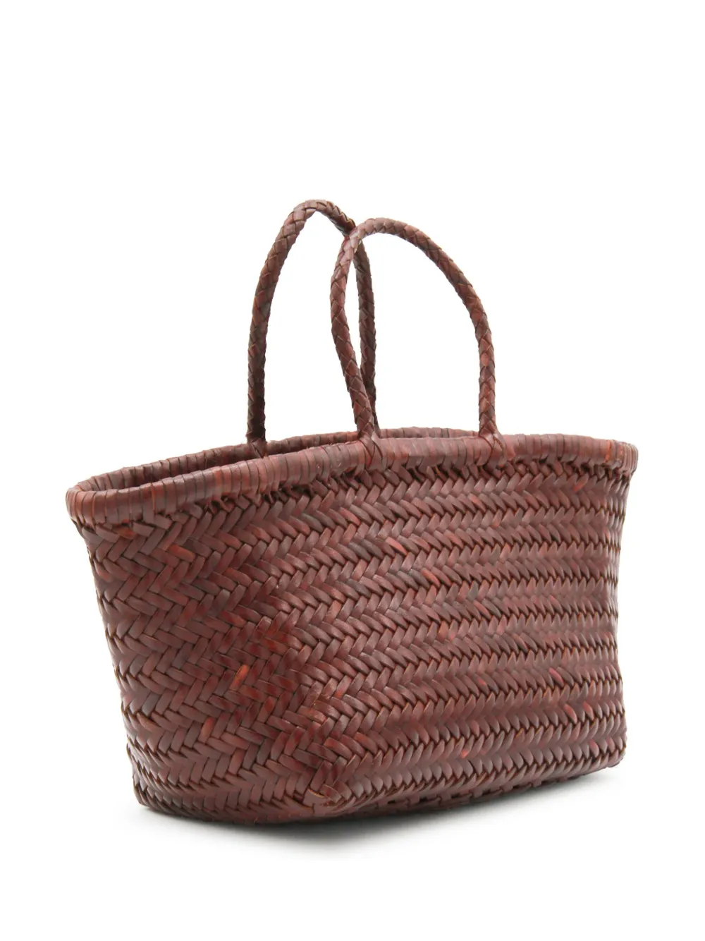 DRAGON DIFFUSION small Triple Jump leather tote bag - Bruin