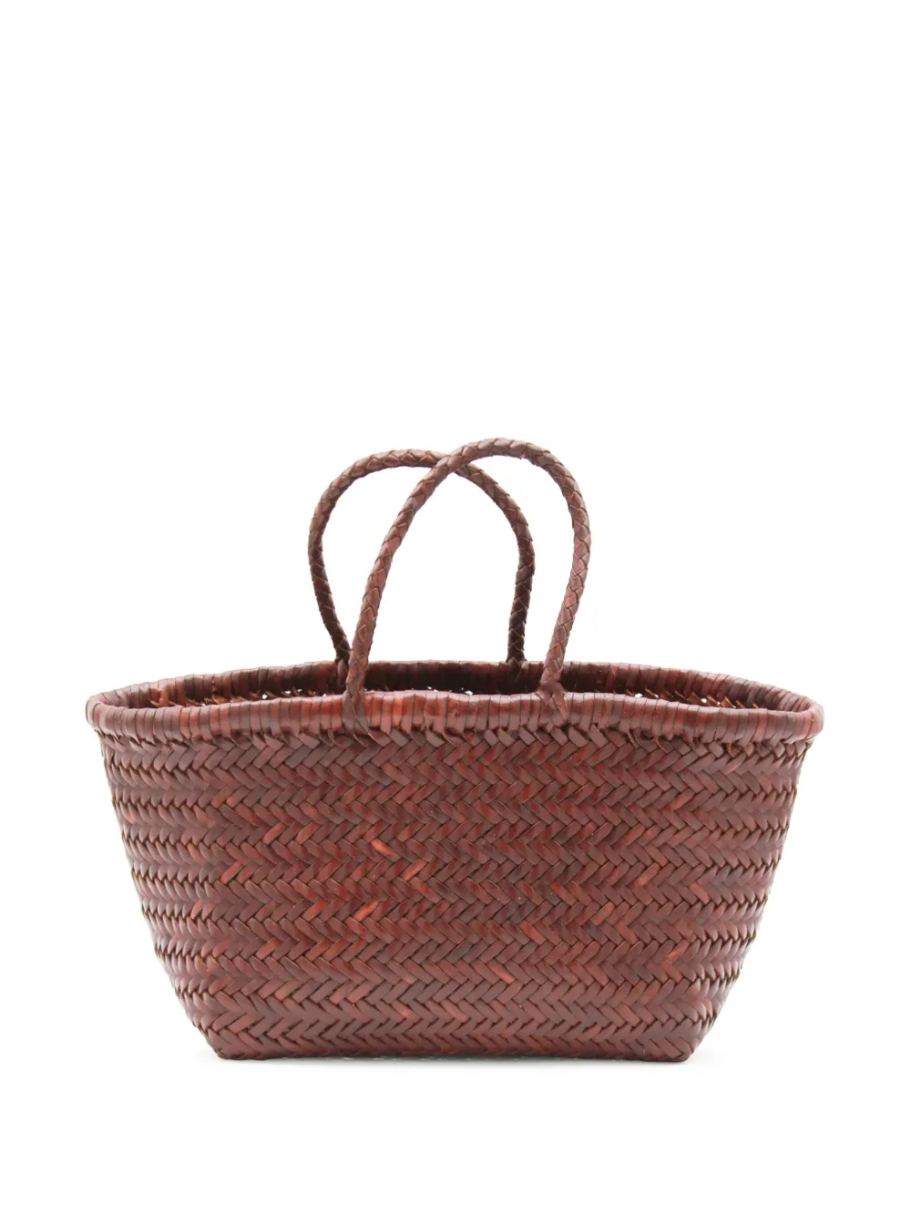 DRAGON DIFFUSION Triple Jump kleine leren shopper Bruin