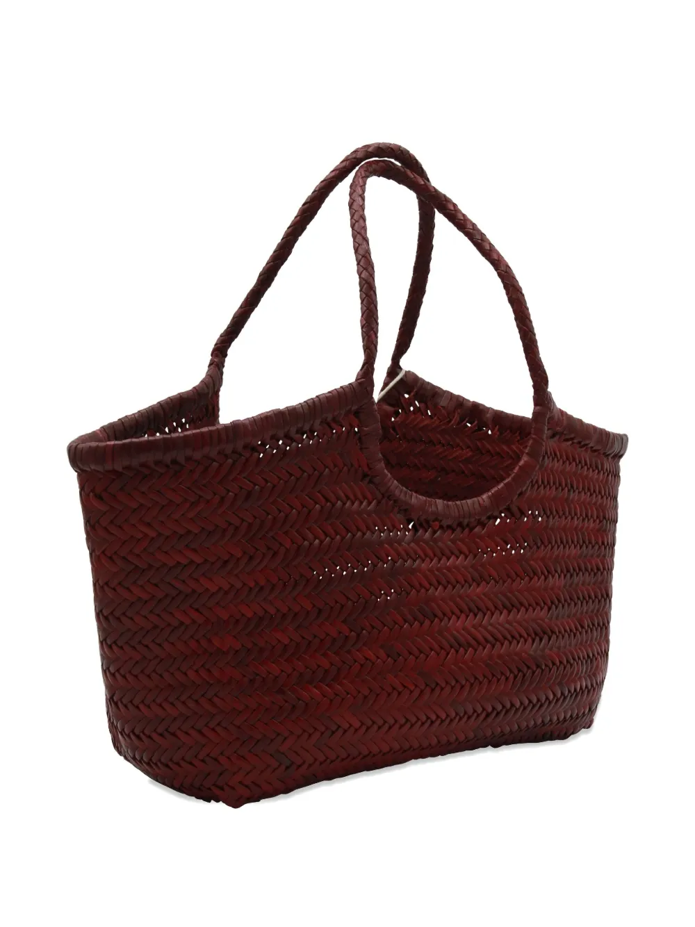 DRAGON DIFFUSION Big Nantucket leren shopper - Bruin