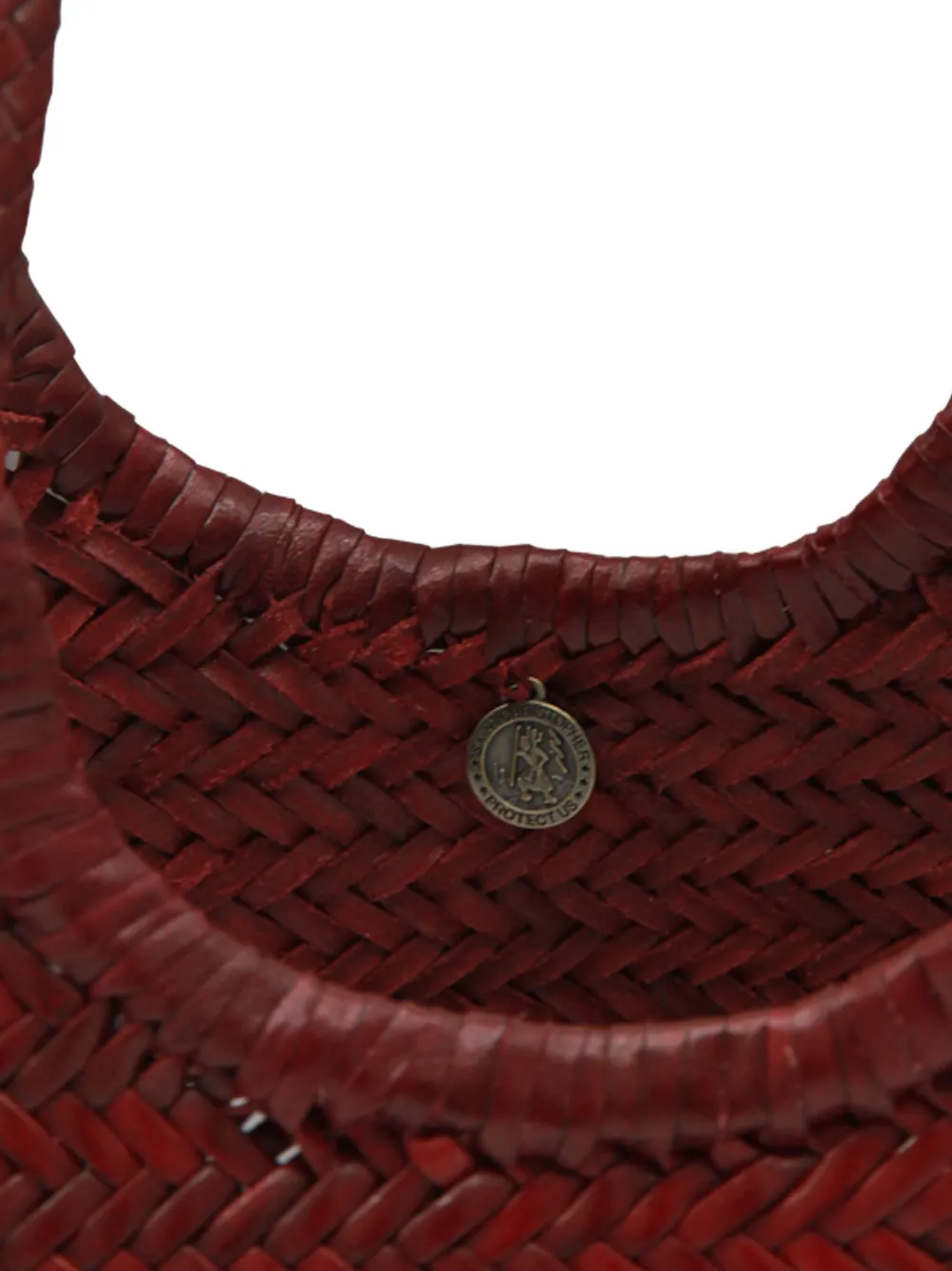 Dragon Diffusion Big Nantucket Leather Tote Bag In Brown