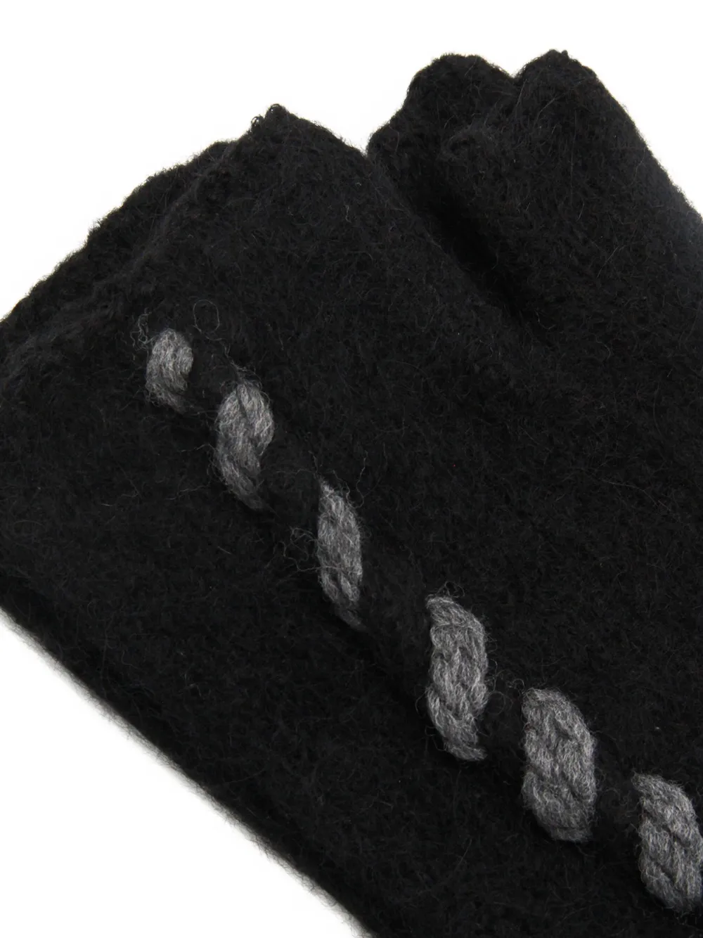 Thom Krom Vingerloze handschoenen Zwart