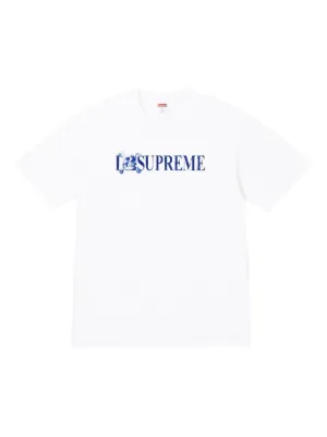 Supreme Script T-shirt | White | FARFETCH